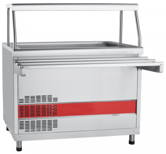 Прилавок холодильный Abat ПВВ(Н)-70КМ-02-НШ (210000802822) в ШефСтор (chefstore.ru)